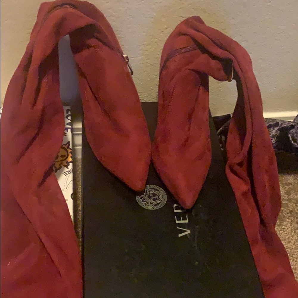 Red ASOS heel